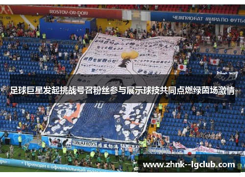 足球巨星发起挑战号召粉丝参与展示球技共同点燃绿茵场激情 足球巨星发起挑战号召粉丝参与展示球技共同点燃绿茵场激情